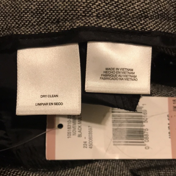 Jones New York Size 12 Women’s dress Pants NWT color Black Multi - Picture 6 of 16